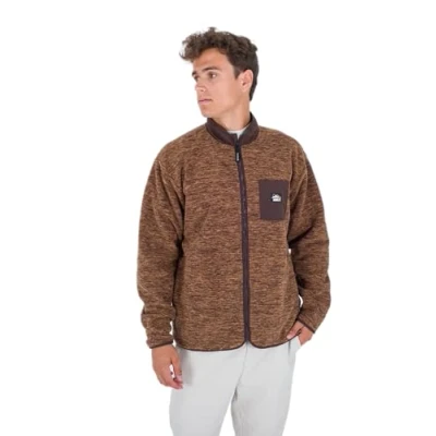 Image of Sweatshirt with zipper men Woodland Burrito
