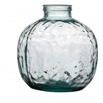 Image of NATURAL LIVING Louise Vase 15 L Recycled Glass Diameter 32 cm x Height 35