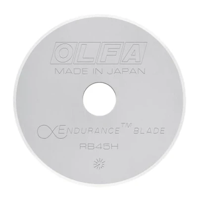 Image of Olfa Endurance Blade for 45Mm Rotary Cutters, tungsten steel, Silver