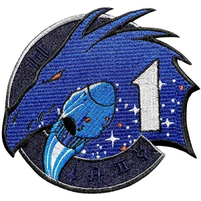 Image of Klicnow SpaceX Crew 1 Embroidered Patch 11cm x 10cm