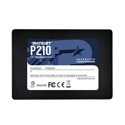 Image of Patriot P210 SATA 3 128GB SSD 2.5 Inch Internal Solid State Drive P210S128G25