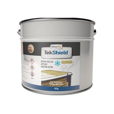 Image of KoverTek TekShield Roofing GRP Polyester Resin 10kg (with 200g Catalyst)