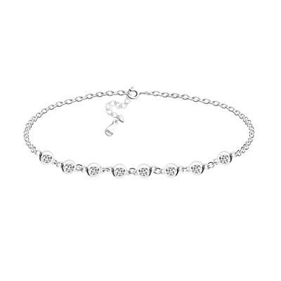 Image of Sofia Milani Women&#039;s Bracelet 925 Silver Zirconia Pendant B0216
