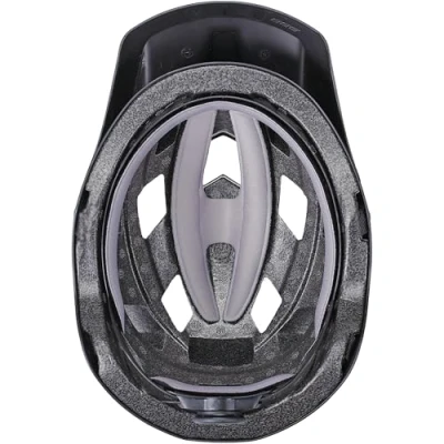Image of BBB Cycling, Adult MTB Mountain Bike Cycle Helmet with Large Visor for Trek and Trail Bikes, Camera Mount, ABS Shell, Nanga, BHE 54, Matt Black, L (58 61 cm)