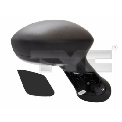 Image of 0000735410432, 71740495, 71740496, 735410432, 735410640 Wing mirror TYC 309 0064 Left black for electric adjustment, Convex