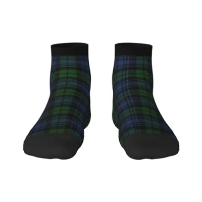 Image of BeNtli Crew Socks, Compression Socks Casual Novelty Sports 30CM Long For Unisex Black Watch Ancient Tartan