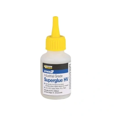 Image of 2XHV20 Industrial HV Superglue, Multi Colour, 20 g