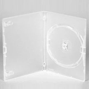 Image of Vision Media 10 X Amaray Clear Single DVD/CD/BLU RAY Case