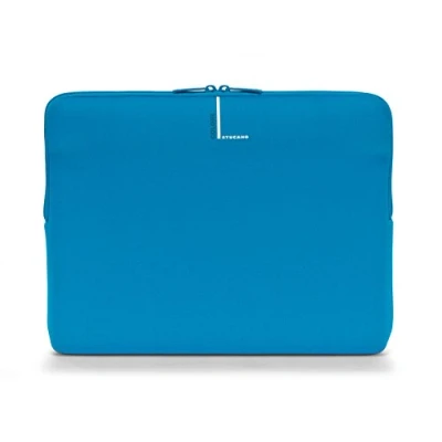 Image of Tucano Colore Second Skin Case In Neoprene For Notebook 13&quot; &amp; 14&quot; Blue