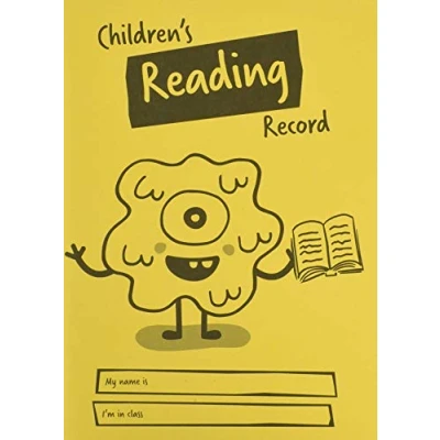 Image of Silvine A5 Child Reading Record Yellow (Pack of 25)
