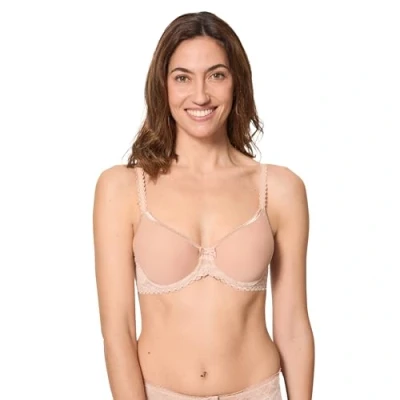 Image of Playtex Women&#039;s Underwired Spacer Bra, 2 inches, Beige, 34D
