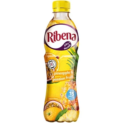 Image of Ribena Light Pineapple and Passion Fruit Drink 12x500ml