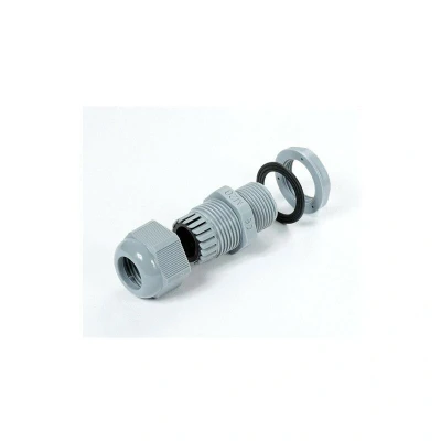 Image of HellermannTyton Cable Glands Grey Nylon, with M32 Thread, Pack of 5