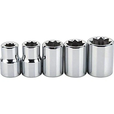 Image of Proto Stanley J52109 3/8 inch Drive 5 Piece Socket Set 8 Point