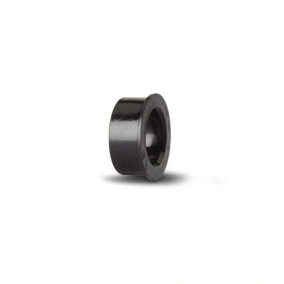 Image of Polypipe Soil Solvent Boss Ring Seal Adaptor For Waste Pipe ABS and MUPVC Only Black 32mm SW80B