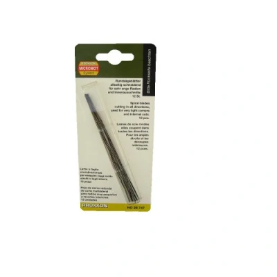 Image of Proxxon 28747 Spiral Scroll Saw Blades Without Pin