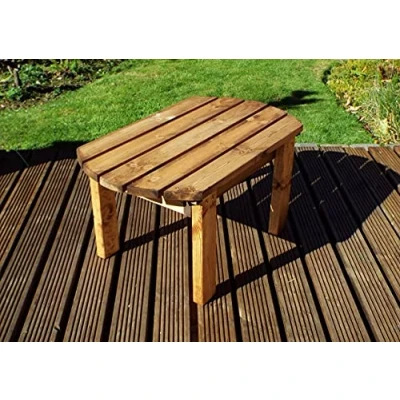 Image of Traditional Wooden Garden Coffee Table