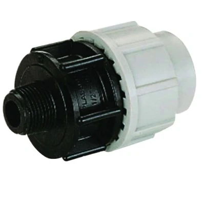 Image of Plasson Mechanical Compression (Line 7 Grey) Male Adaptor 63mmx2&quot; 070200063020