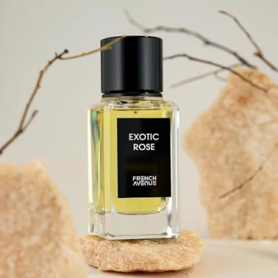 Image of Fragrance World Exotic Rose Eau De Parfum 100 ml for Men and Women Arabic Perfume Water Saffron Pepper