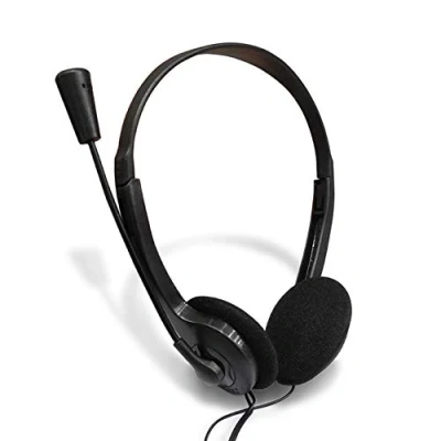 Image of SpirWoRchlan Gaming Headset, Over Ear Stereo Headphone with Mic Noise Cancellation Headset for PC/Xbox/PS4 Black