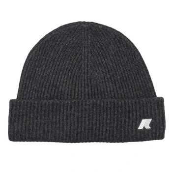 Image of K Way Brice Unisex Beanie, Size: M/L, Black pure melange