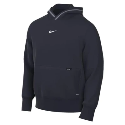 Image of NIKE Men&#039;s M Nk Strke22 Po Hoody Hooded Long Sleeve Top, Obsidian/White, XXL