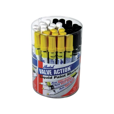 Image of Markal Valve Action Paint Marker (Tub 24)