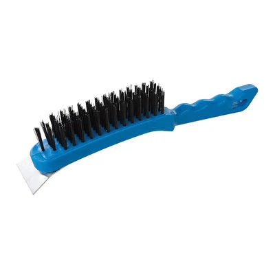 Image of Silverline Steel Wire Brush 5 Row / Scraper