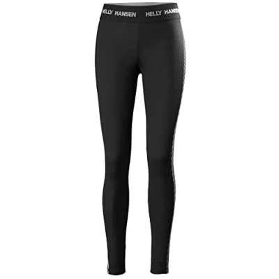 Image of Helly Hansen Women&#039;s W HH Lifa Pant Baselayer, Black, Large