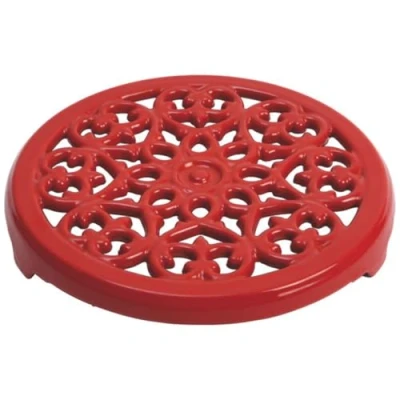 Image of Staub 1601006 Lily Trivet, 23 cm, Cherry