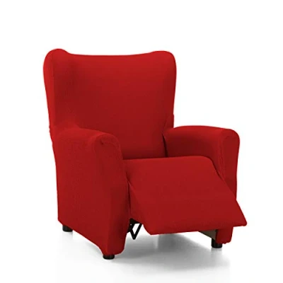 Image of Martina Home RELAX Armchair Cover COMPLETA red
