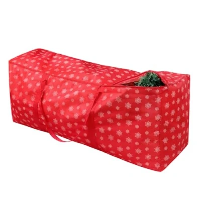 Image of Christmas Tree Storage Bag Fits 7.5FT.Tall Trees, Heavy Duty Xmas with Handles &amp; Zipper, Decoration Protects from Dust