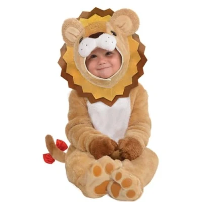 Image of amscan (PKT) (9900883) Child Little Roar Lion Costume (6 12m) sgl Brand