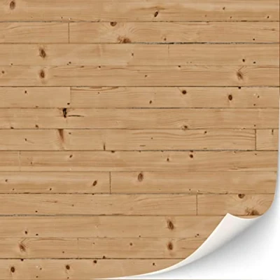 Image of 3 Sheets Self Adhesive Flooring for Dollhouse 1:12 Scale (Oak with Knotholes)