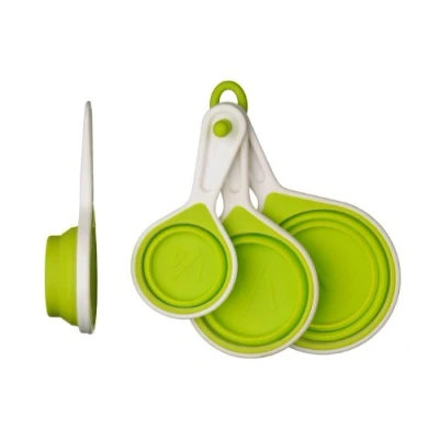 Image of Premier Housewares Zing Measuring Cups Lime Green, Set of 4
