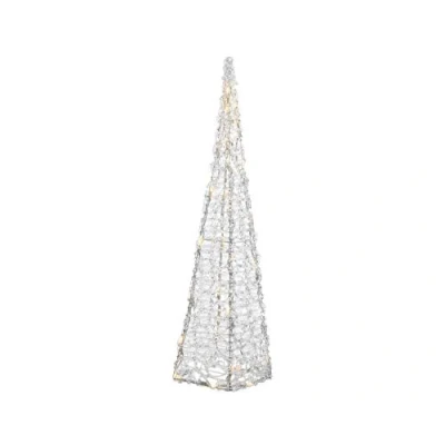 Image of Kaemingk Indoor/Outdoor Warm LED Illuminated Pyramid 89cm