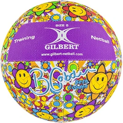 Image of Gilbert Boys Beth Cobden Ambassador Net Ball Multi Coloured, Size 5