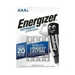 Image of Energizer Ultimate AAA Lithium Batteries (Pack of 4) 632965
