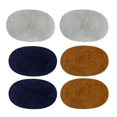 Image of MagiDeal 3 Colors Elbow Knee Patches Repair for Sewing Craft DIY Decorative Applique Camel