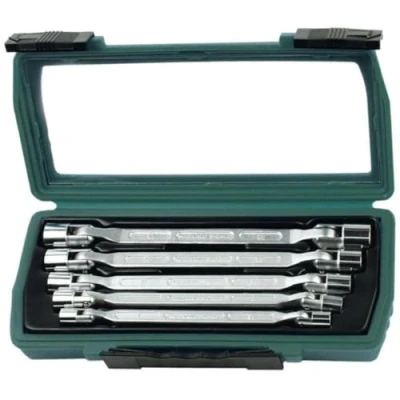 Image of Mannesmann 19821 5 Piece Double Joint Socket Key Set