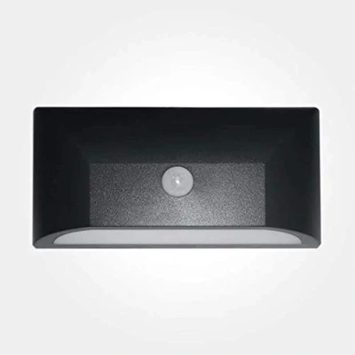 Image of Eterna 6W 4000K Grey Plastic LED Wall Light