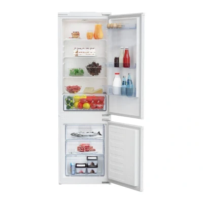 Image of BEKO BCSM473 Integrated 70/30 Fridge Freezer Sliding Hinge