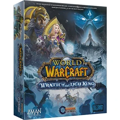 Image of PANDEMIC Z Man Games, World of Warcraft: Wrath the Lich King System, Co op Game, Age: 14+, 1 5 Players, 60 Minutes ZMGWLK01FR Multicoloured