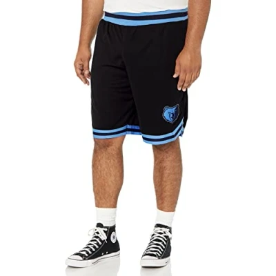 Image of Ultra Game NBA Memphis Grizzlies Mens Woven Basketball Shorts, Team Color, X Large