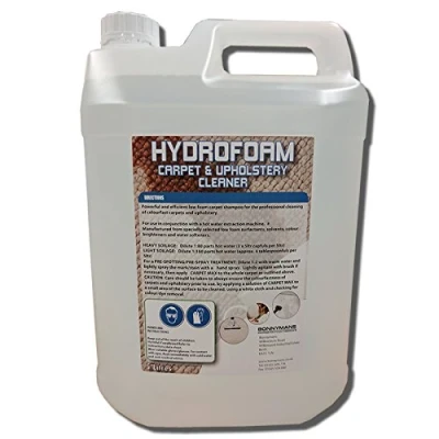 Image of Bonnymans Hydrofoam Professional Upholstery, Carpet and Fabric Cleaner For Cars Household 5 Litres