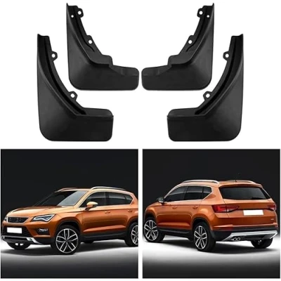 Image of zjxhnb 4 Pcs Car Mud Flaps Splash Guards For Seat Ateca 2016 2023, Mudguards Front Rear Wheel Fender Mudflaps Styling Accessories