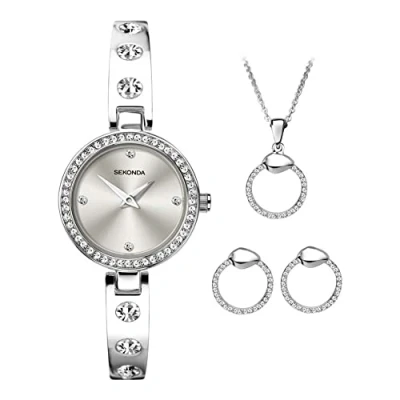 Image of Sekonda Ladies Watch and Jewellery Gift Set 2927G