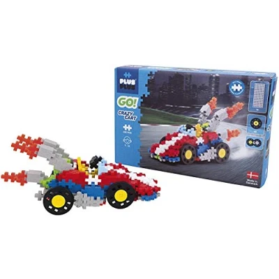 Image of Plus GO! Crazy Cart 240 Pieces Model Vehicle Building Stem Toy