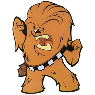 Image of 3D Light FX Star Wars Chewbacca Deco Mini Sized LED Wall