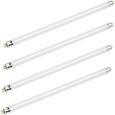 Image of TBE LIGHTING T5 14w Fluorescent Tube Lamps 549mm CFL Bulbs G5 2 Pin Base Fittings High Efficiency Lamps, Cool White 4000 4500K (4 Pack)